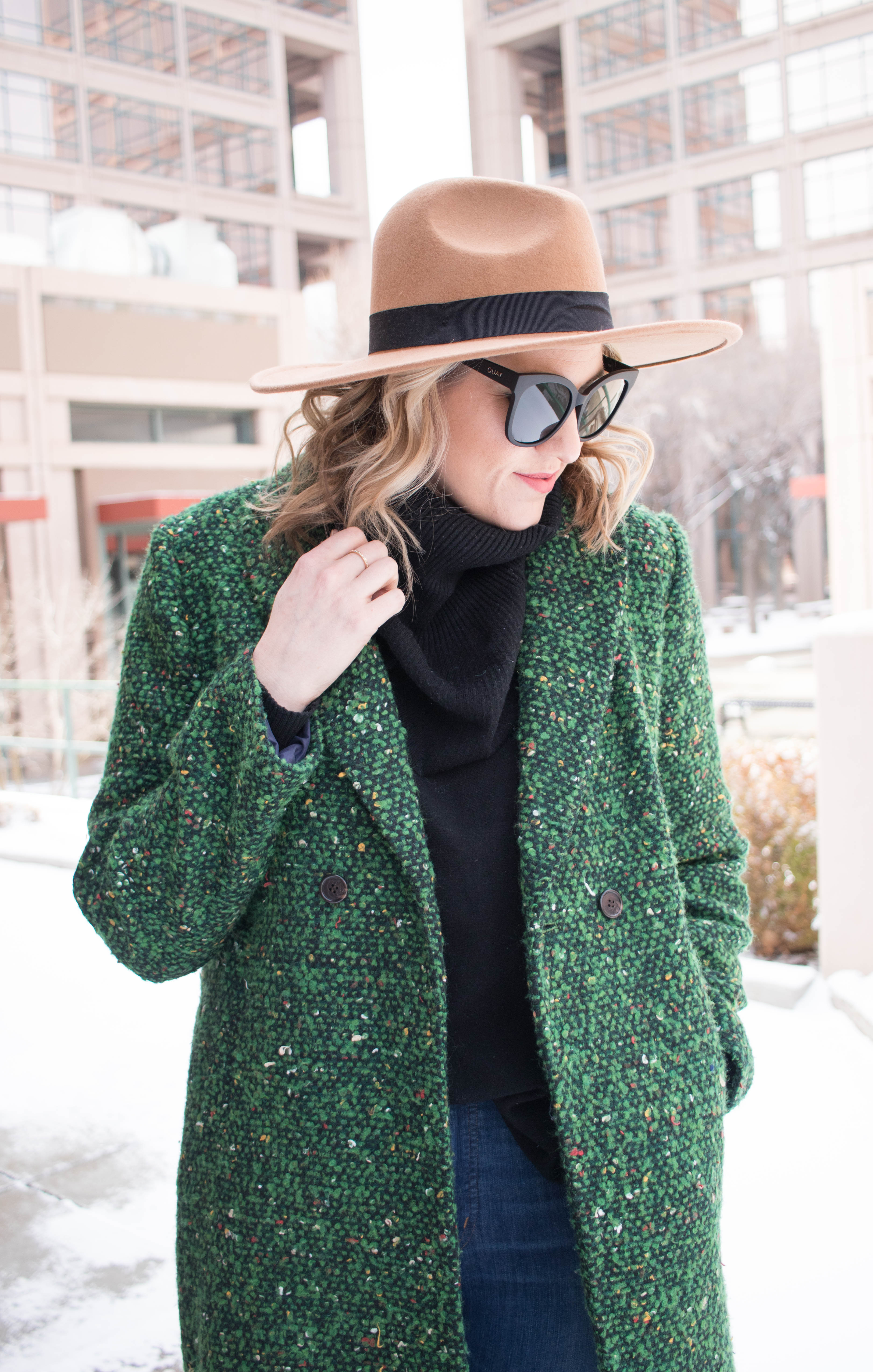 jcrew tweed coat for winter #jcrew #meetmycrew #winterfashion