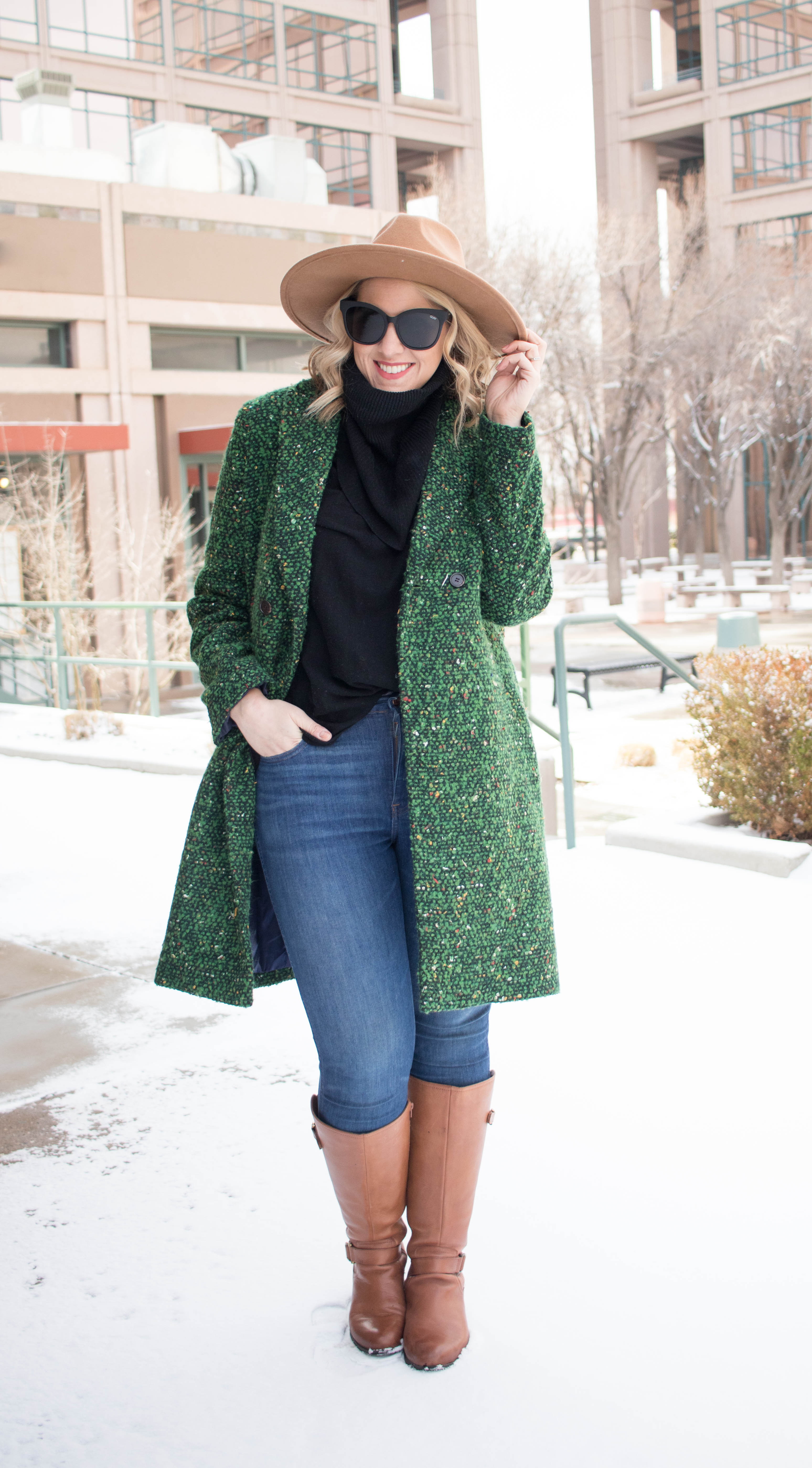 Winter Fashion Street Style Fashion Outfit of the day #winterstyle