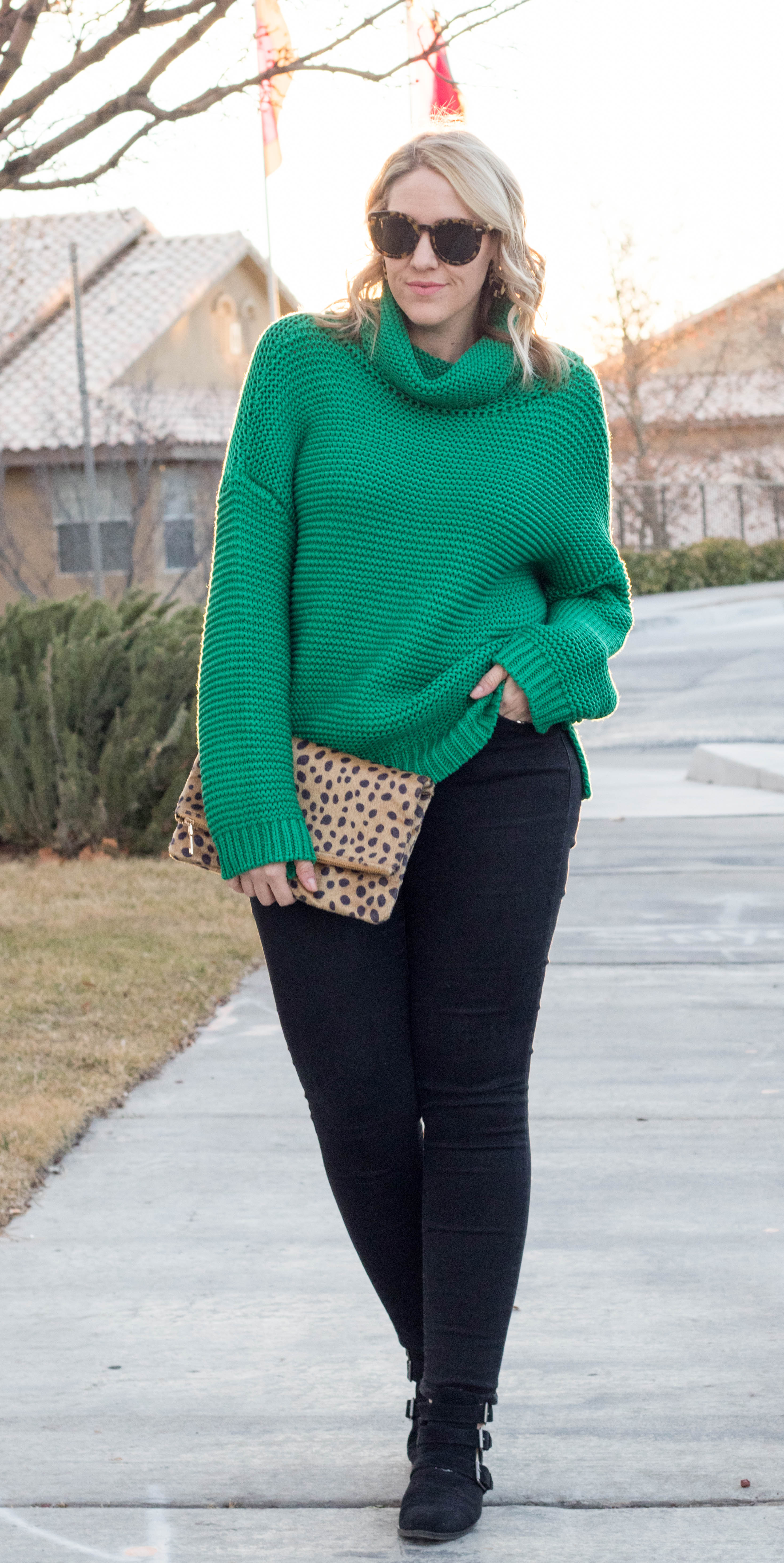 Bright green hotsell ankle boots