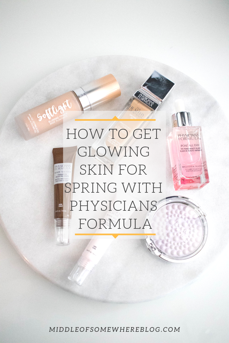get glowing skin for spring physicians formula #physiciansformula #spring #springskincare