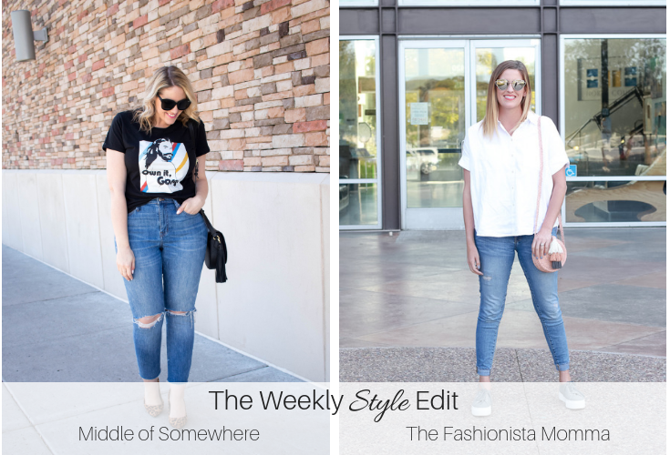 Graphic Tee and Boyfriend Jeans: The Weekly Style Edit - Middle of Somewhere