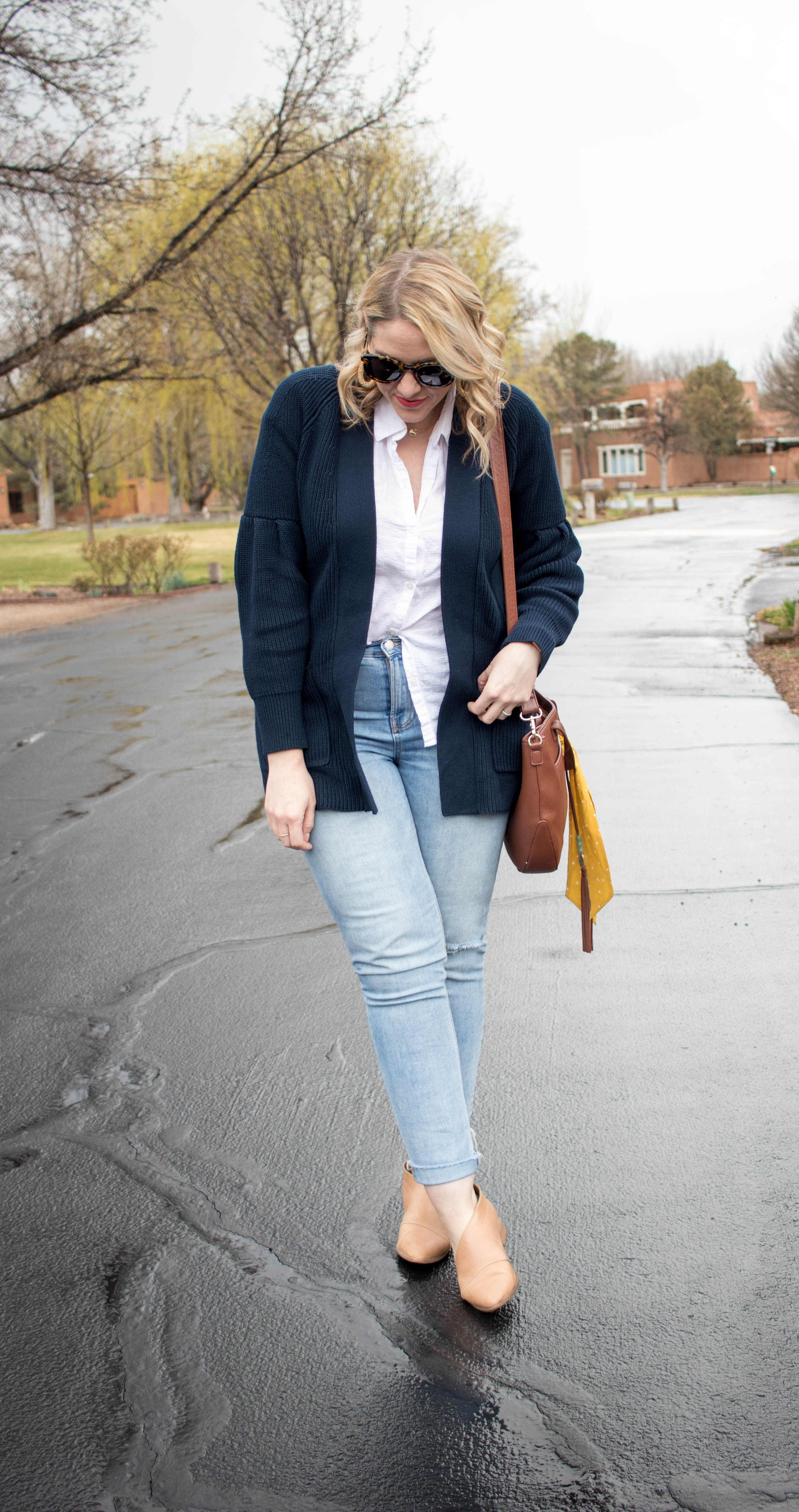 winter to spring transitional outfit #springstyle #springlayers #oldnavystyle