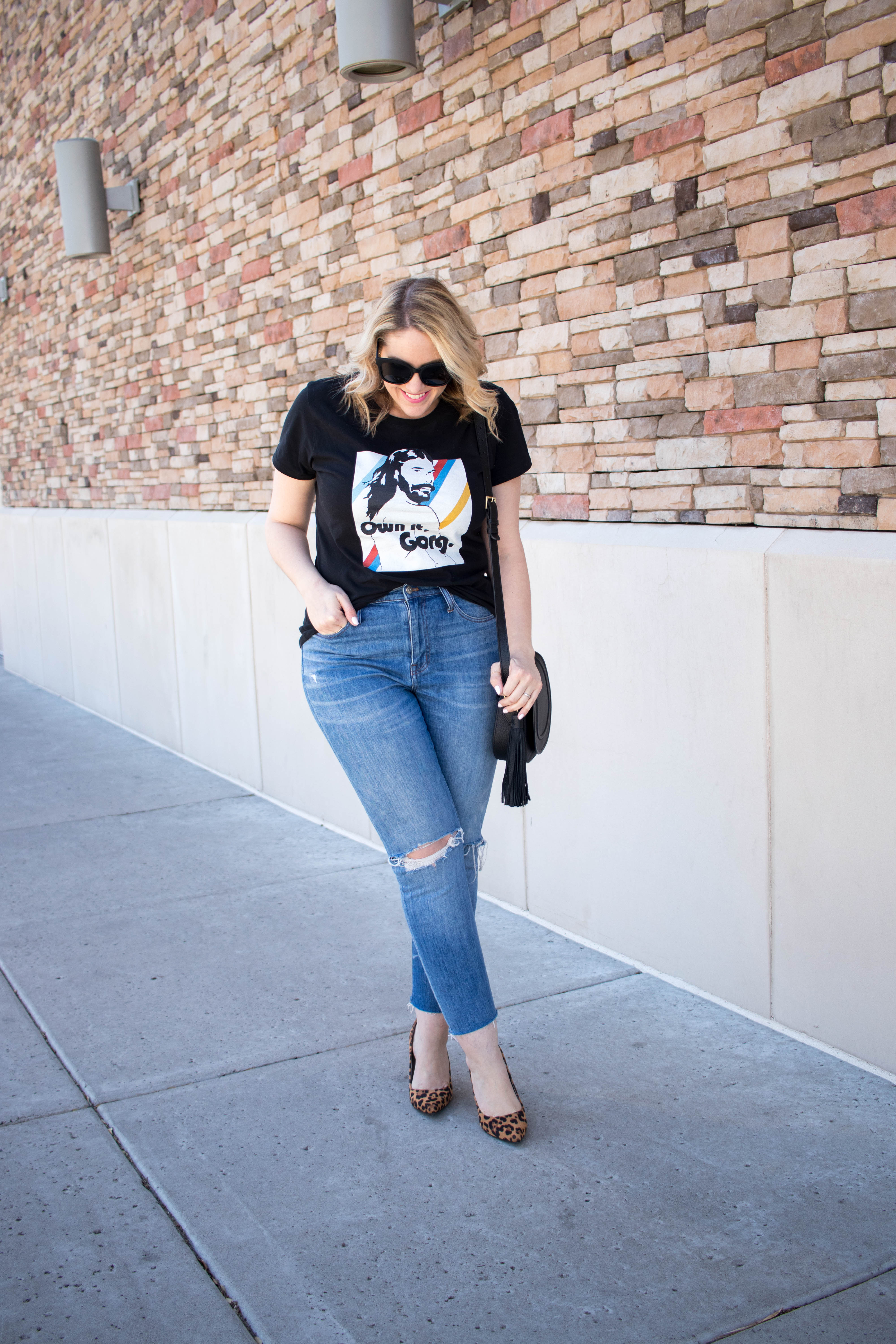 Graphic Tee and Boyfriend Jeans The Weekly Style Edit Middle of