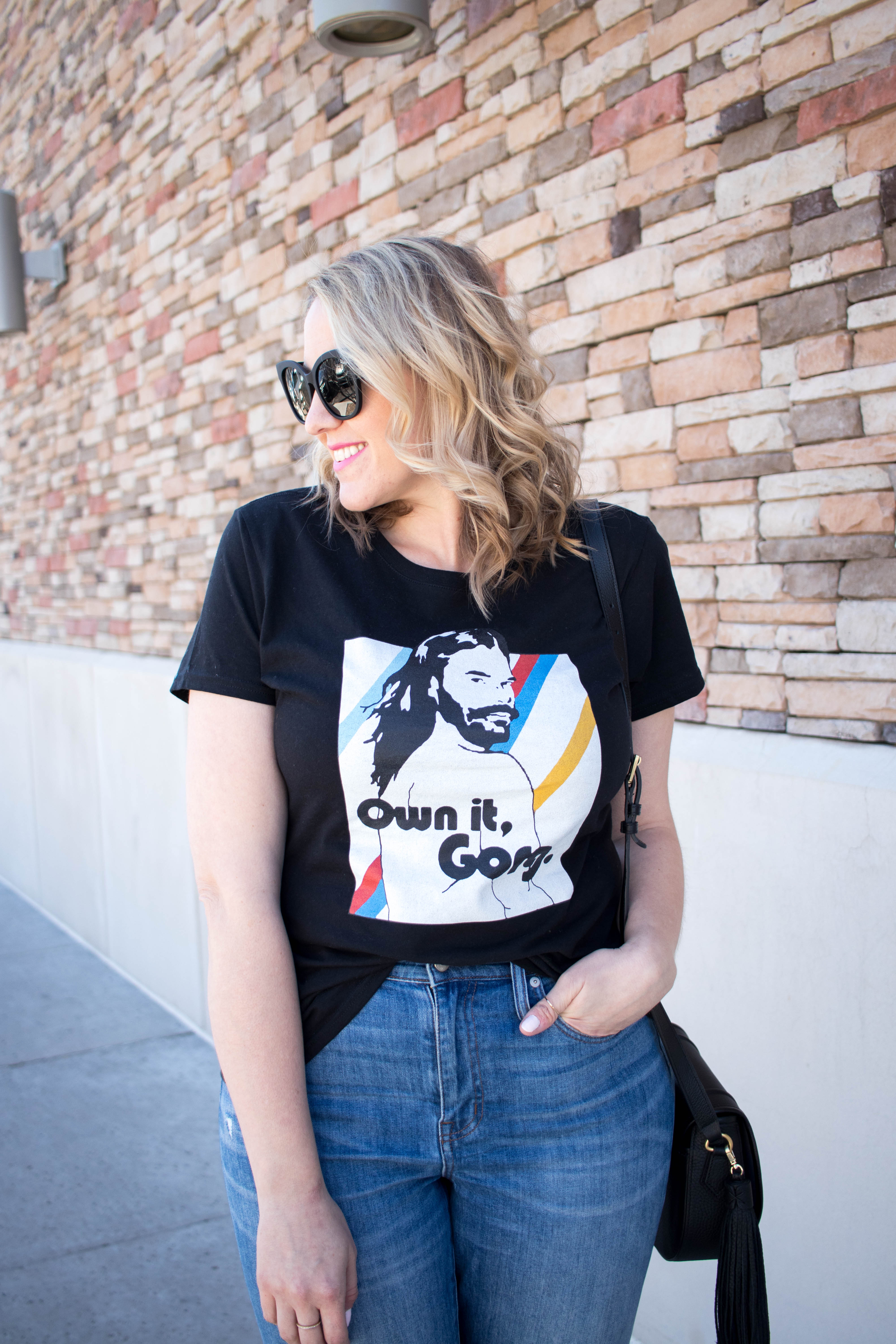 own it gorg Jonathan van ness shirt #graphictee #madewell #ownitgorg