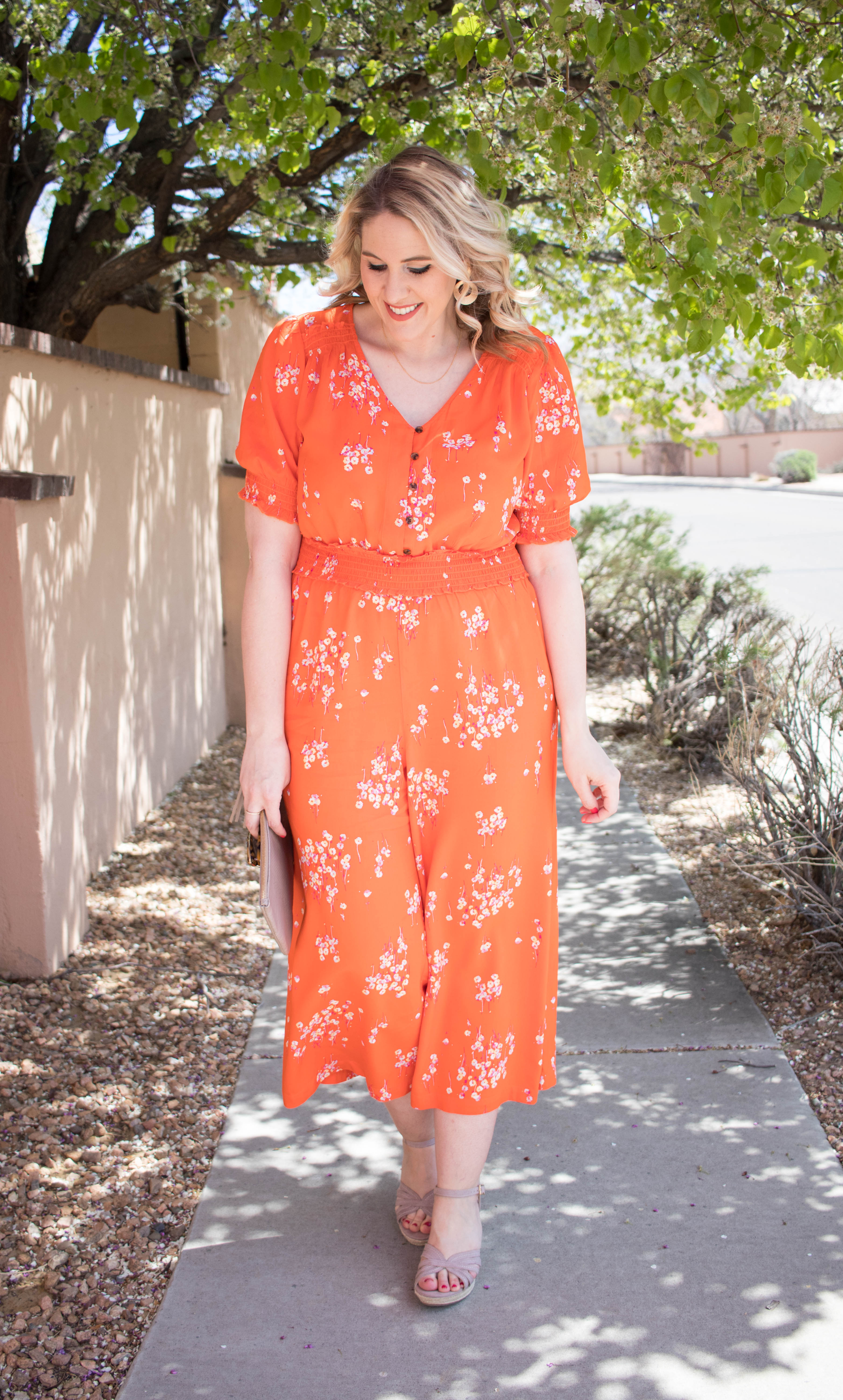 affordable jumpsuit for all body types #tallfashion #bumpstyle #jumpsuit