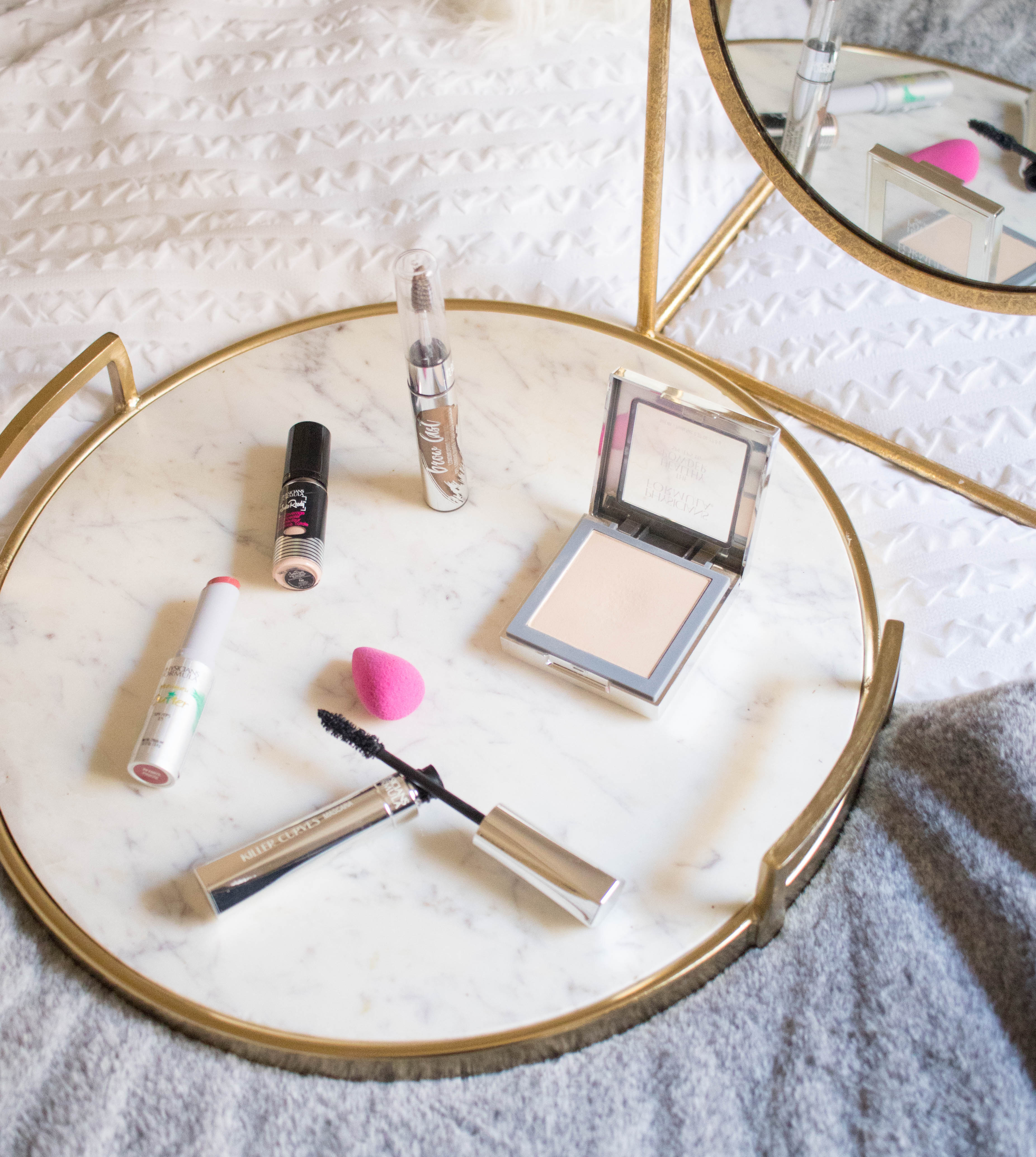 5 minute makeup routine using 5 products physicians formula #physiciansformula #thehealthypoweder #ad