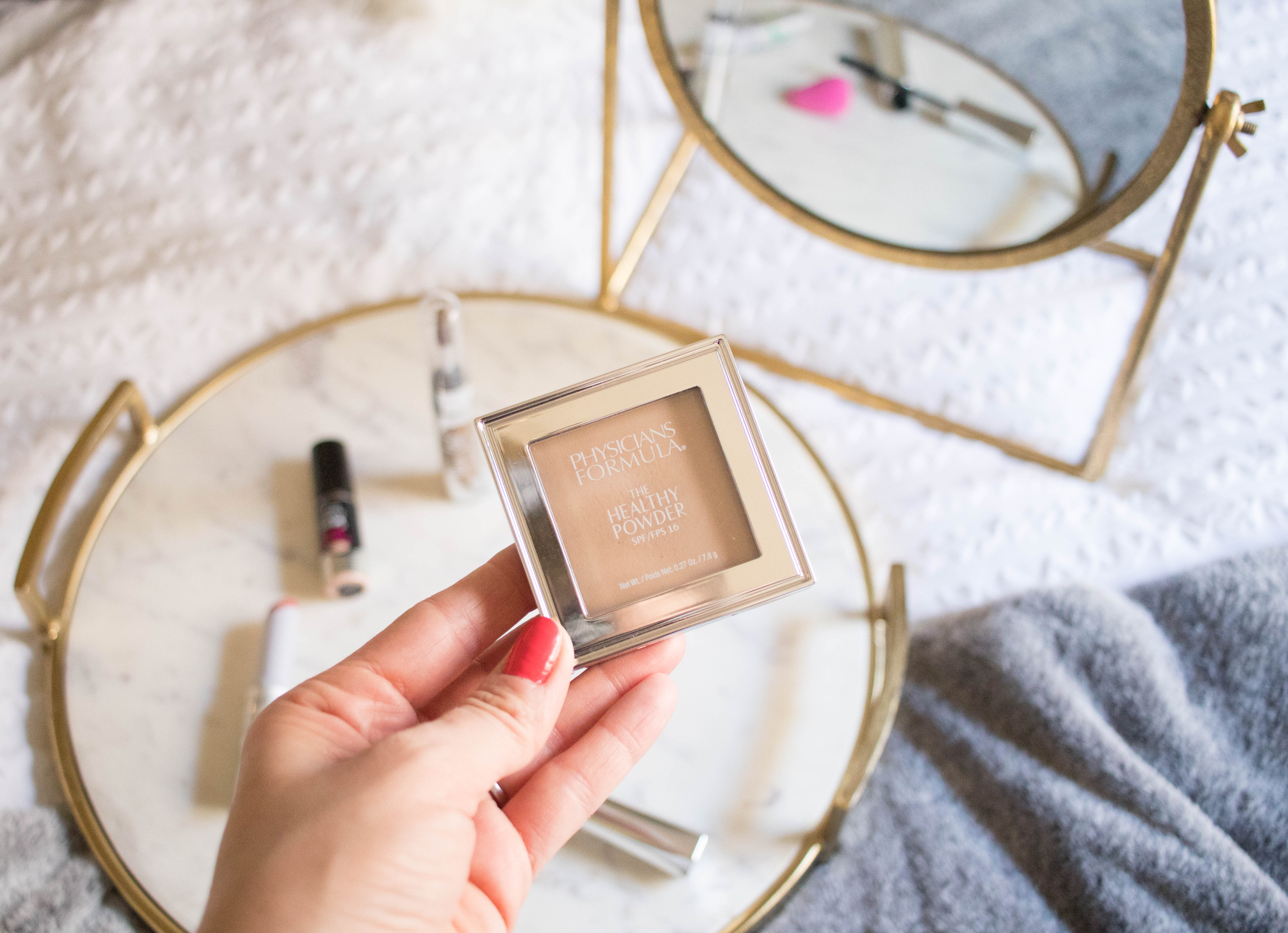 physicians formula the healthy powder review #makeupreview #makeup #naturalmakeup