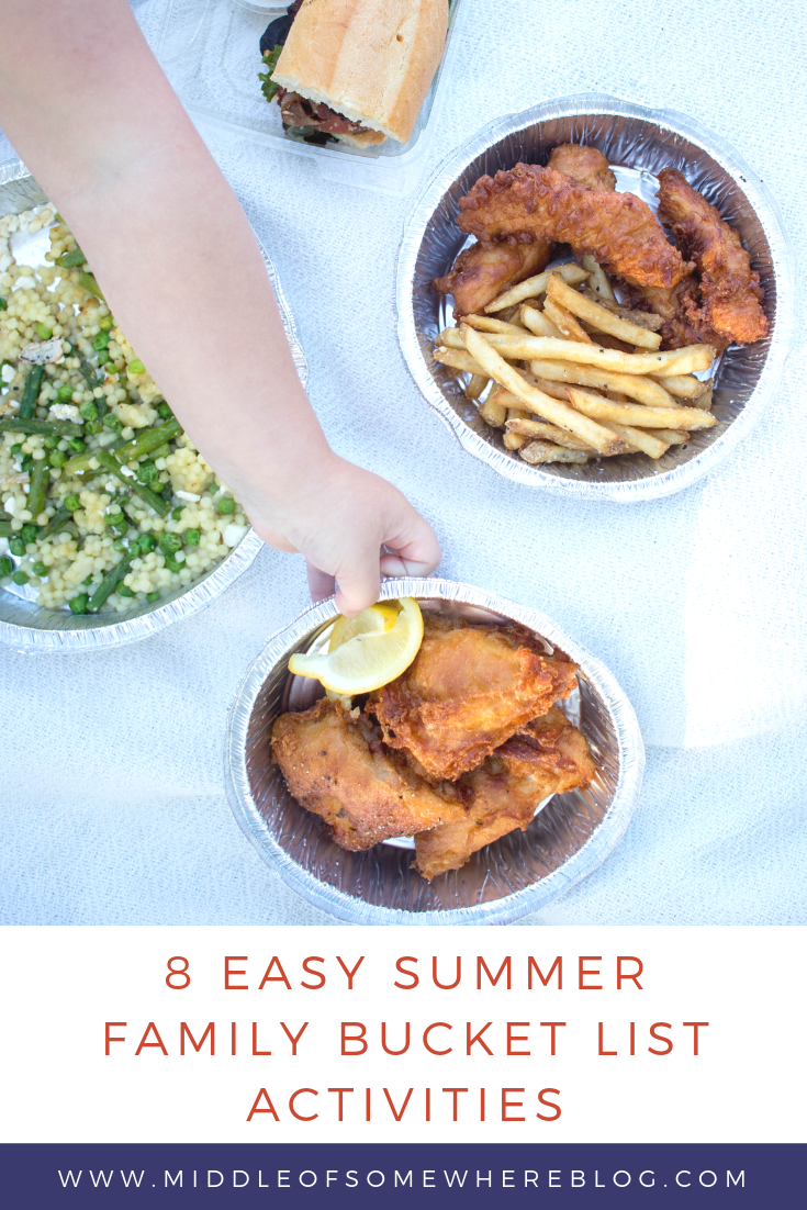 8 easy summer family bucket list activities #ad #grubhub #grubhubpartner