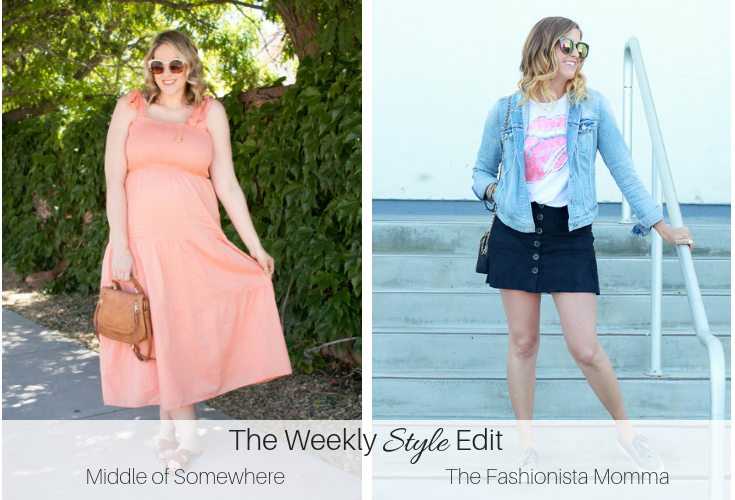 the weekly style edit link up coral sundress #theweeklystyleedit 