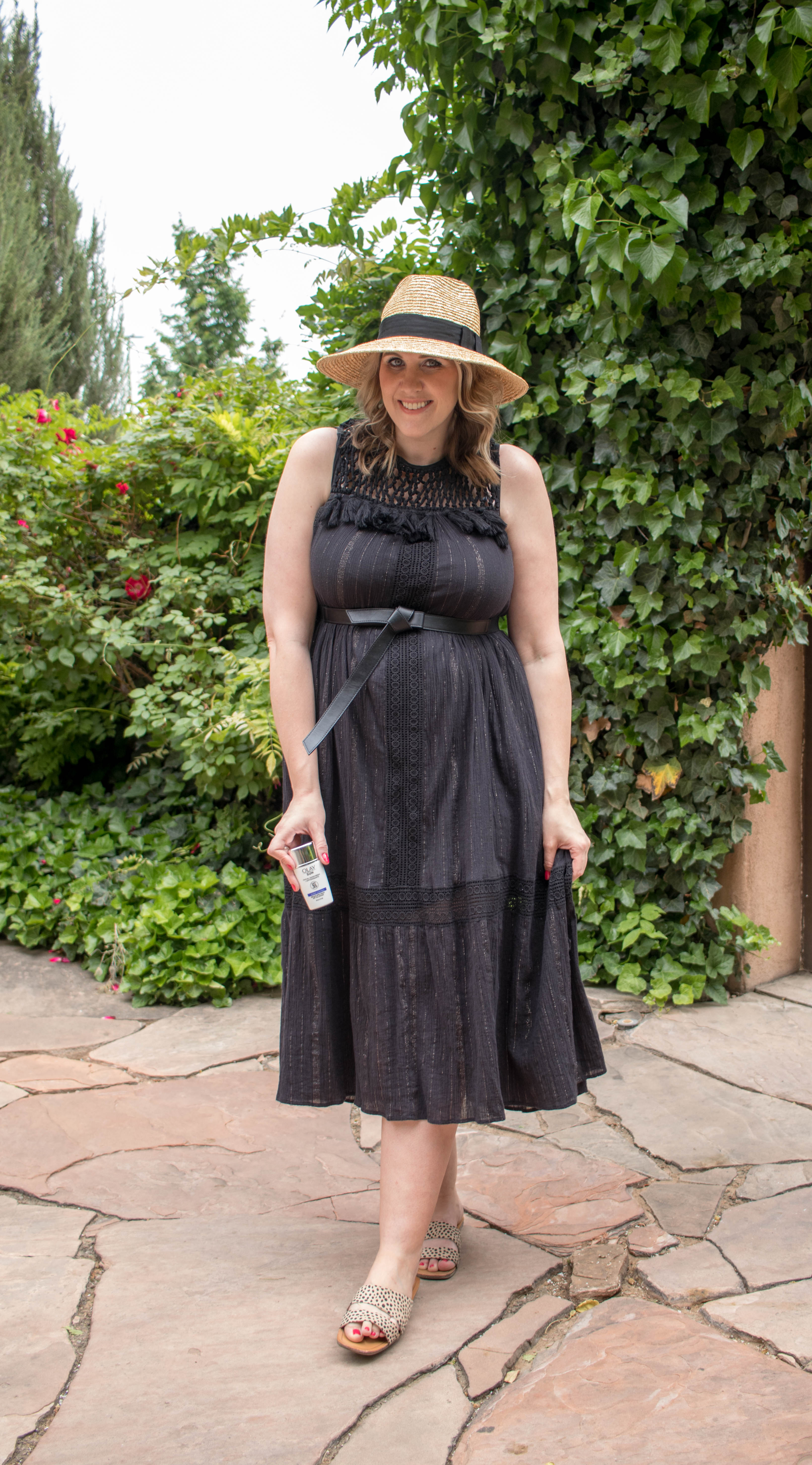 My Newest go-to Black Summer Maxi