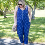 maternity jumpsuit Ingrid & Isabel #maternitystyle #jumpsuit #theweeklystyleedit