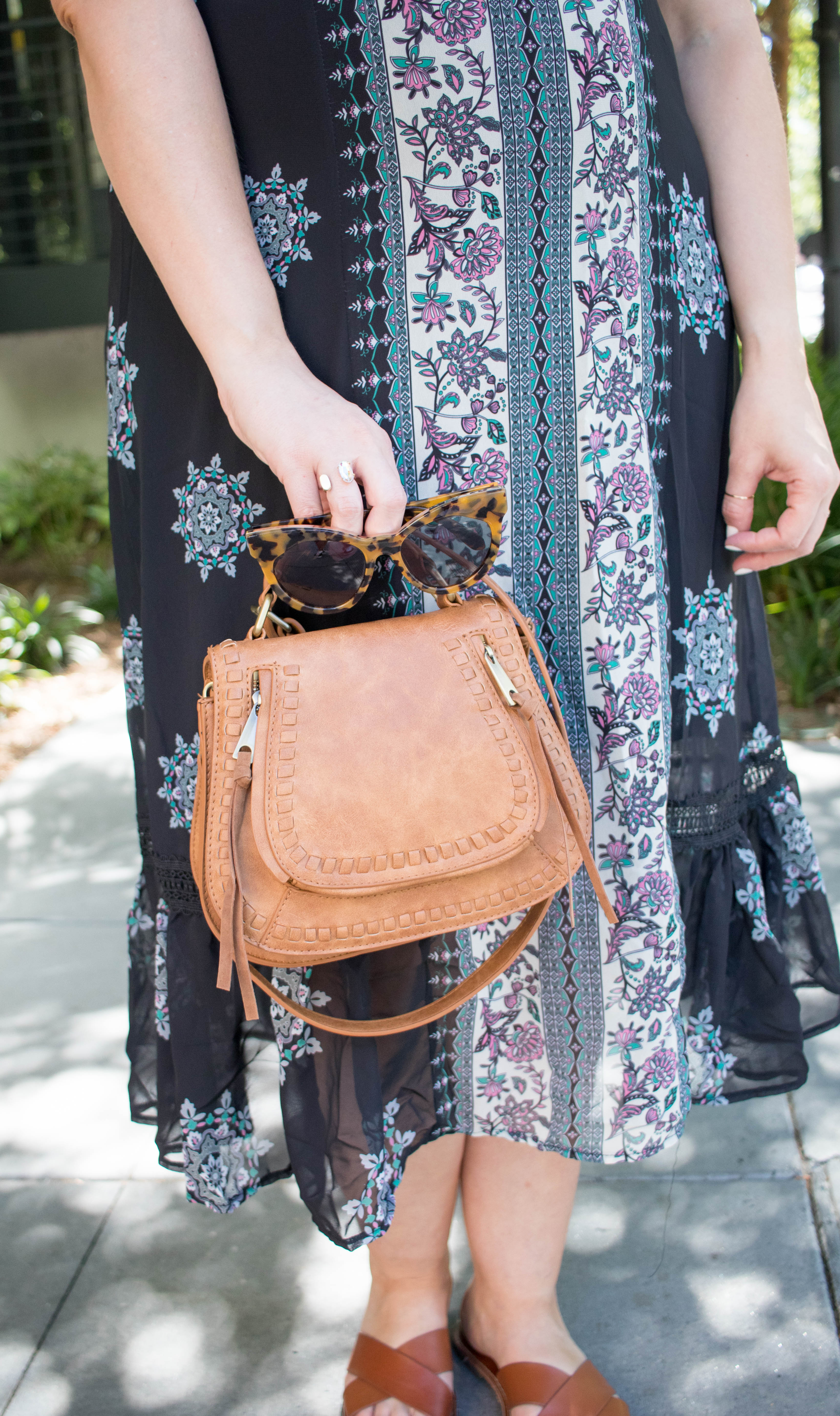 boho fashion maxi dress outfit #summerfashion #outfitdetails #bohostyle