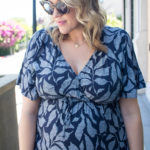 maternity wrap dress outfit #maternitydress #outfitdetails #styleblogger