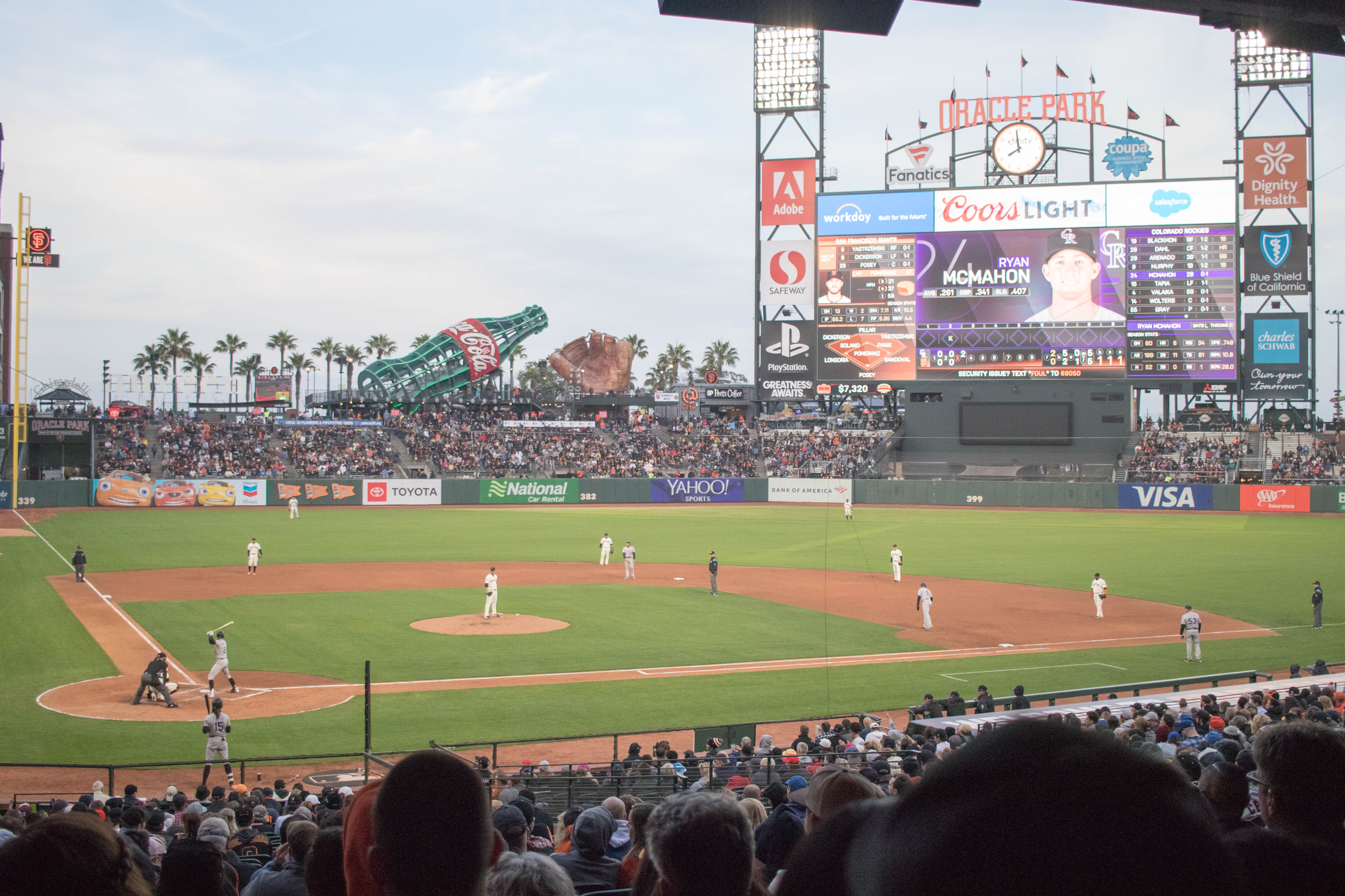 SF Giants baseball game #sfgiants #baseballgame #sanfrancisco