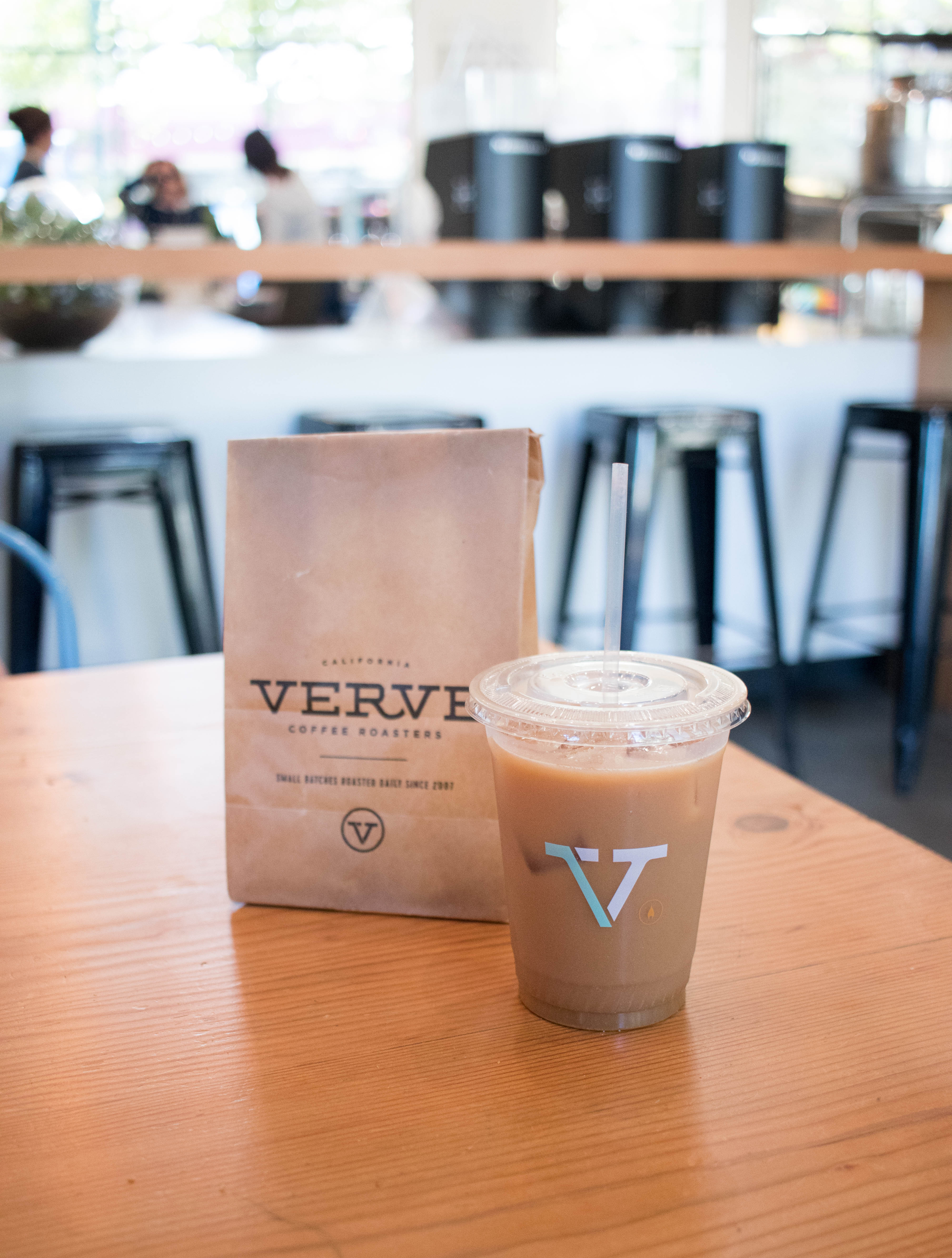 best iced chai Santa Cruz #vervecoffee #icedchai #coffeeshop