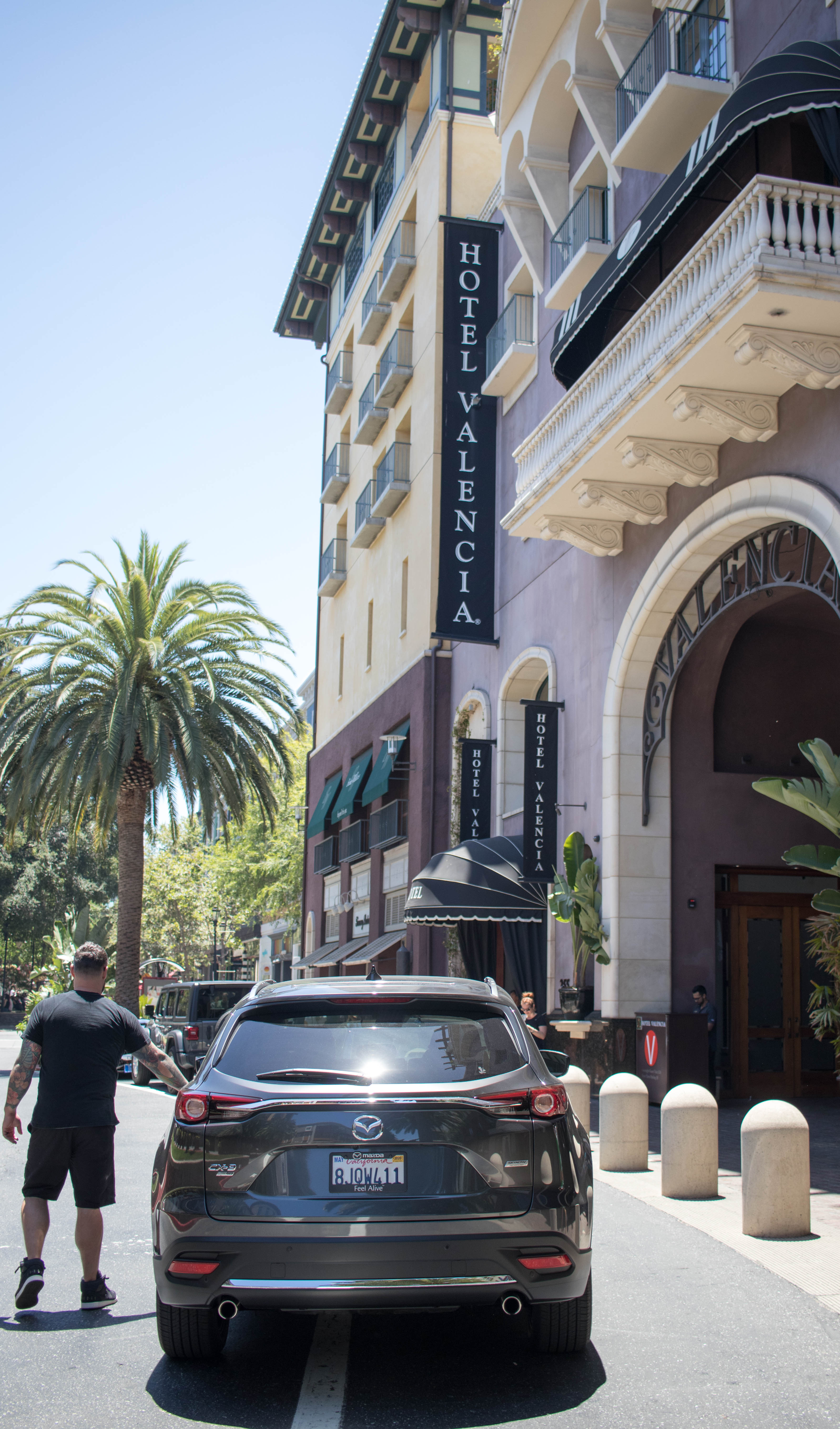 Santana row hotel valencia san jose #santanarow #drivemazda #mazda