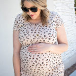 leopard print maternity dress target outfit #targetstyle #leopardprint #stylethebump #bumpstyle