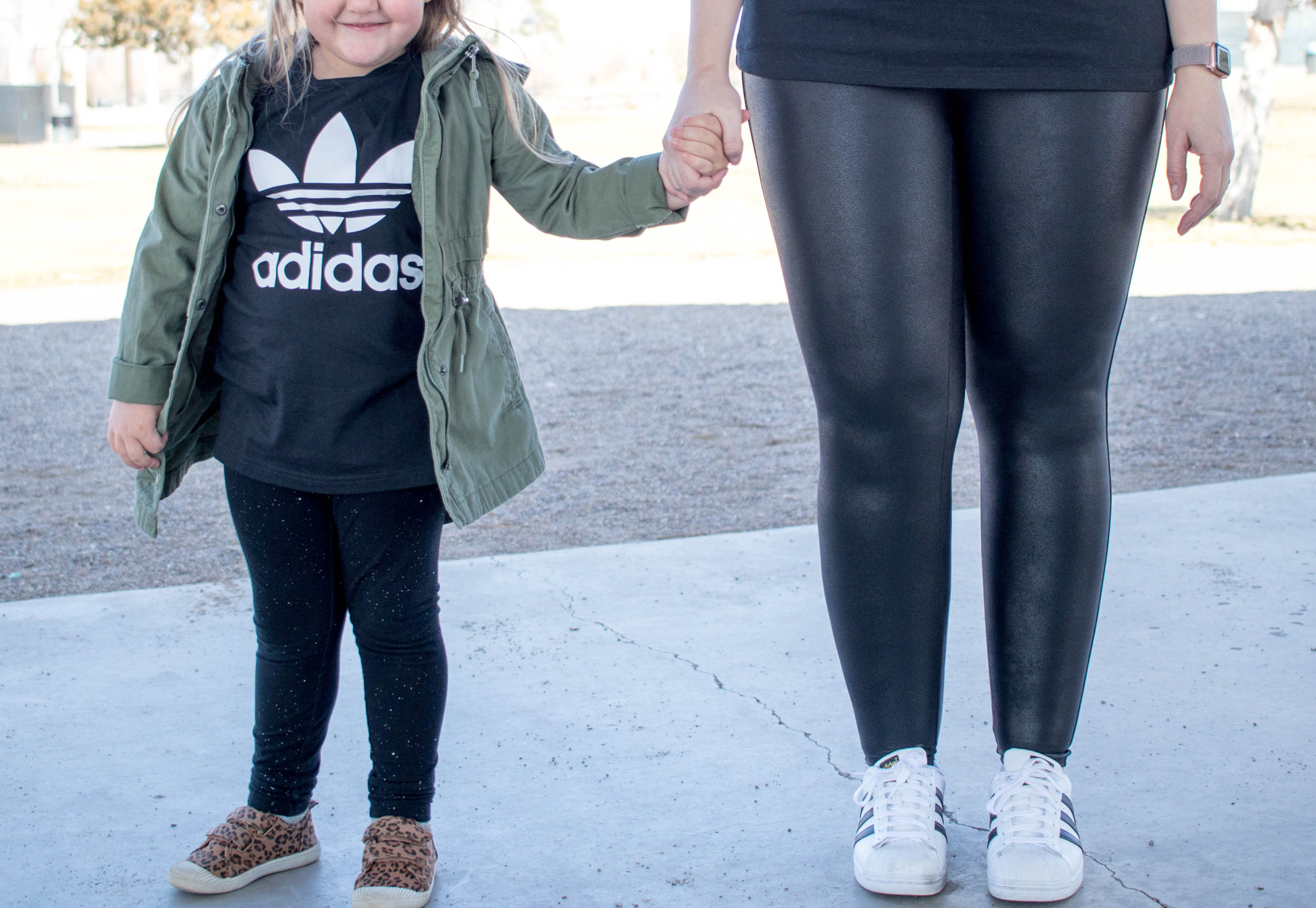 mommy and me adidas outfit