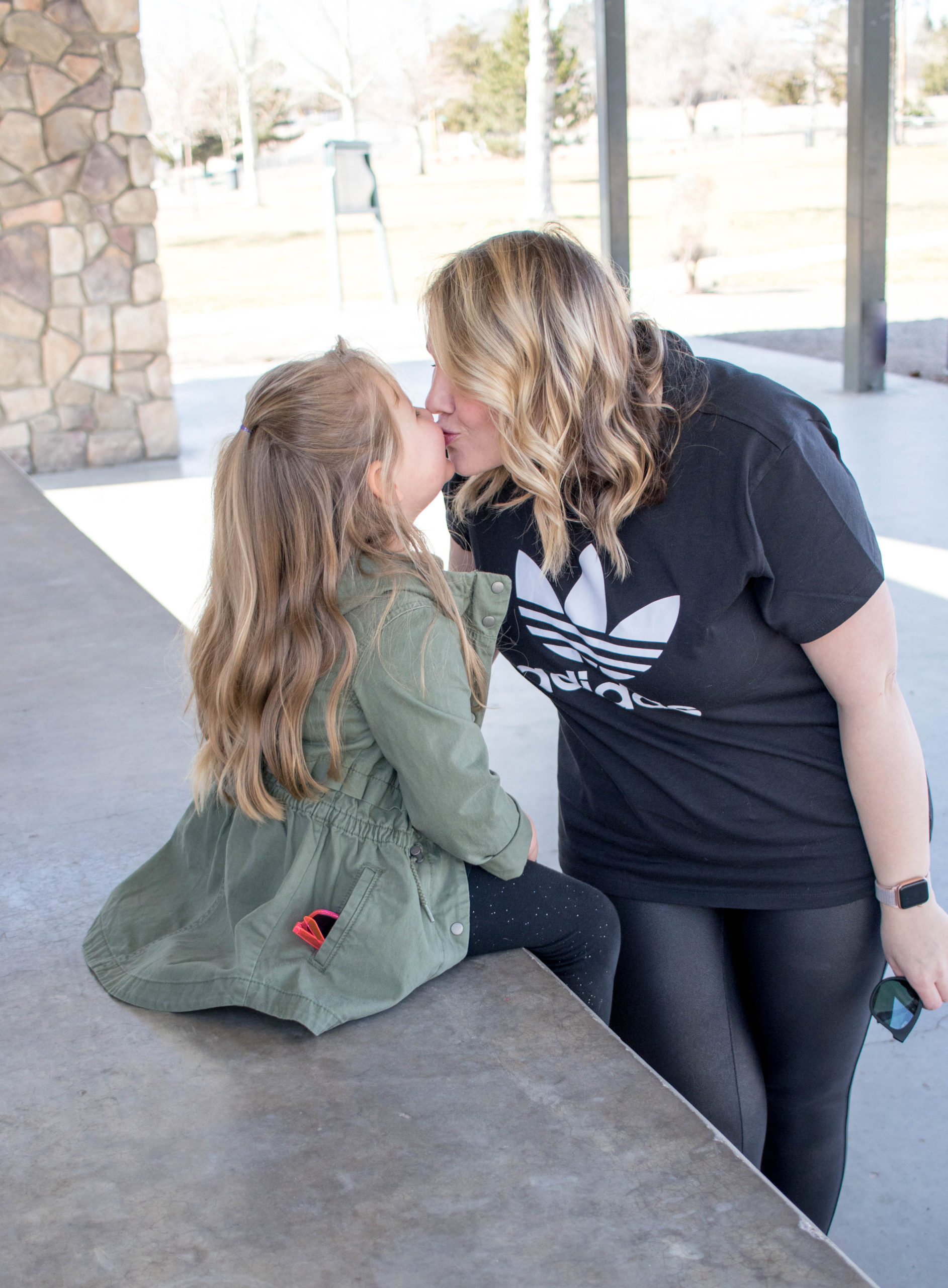 mommy and me outfits Adidas #Adidas #motherhood #honestmotherhood