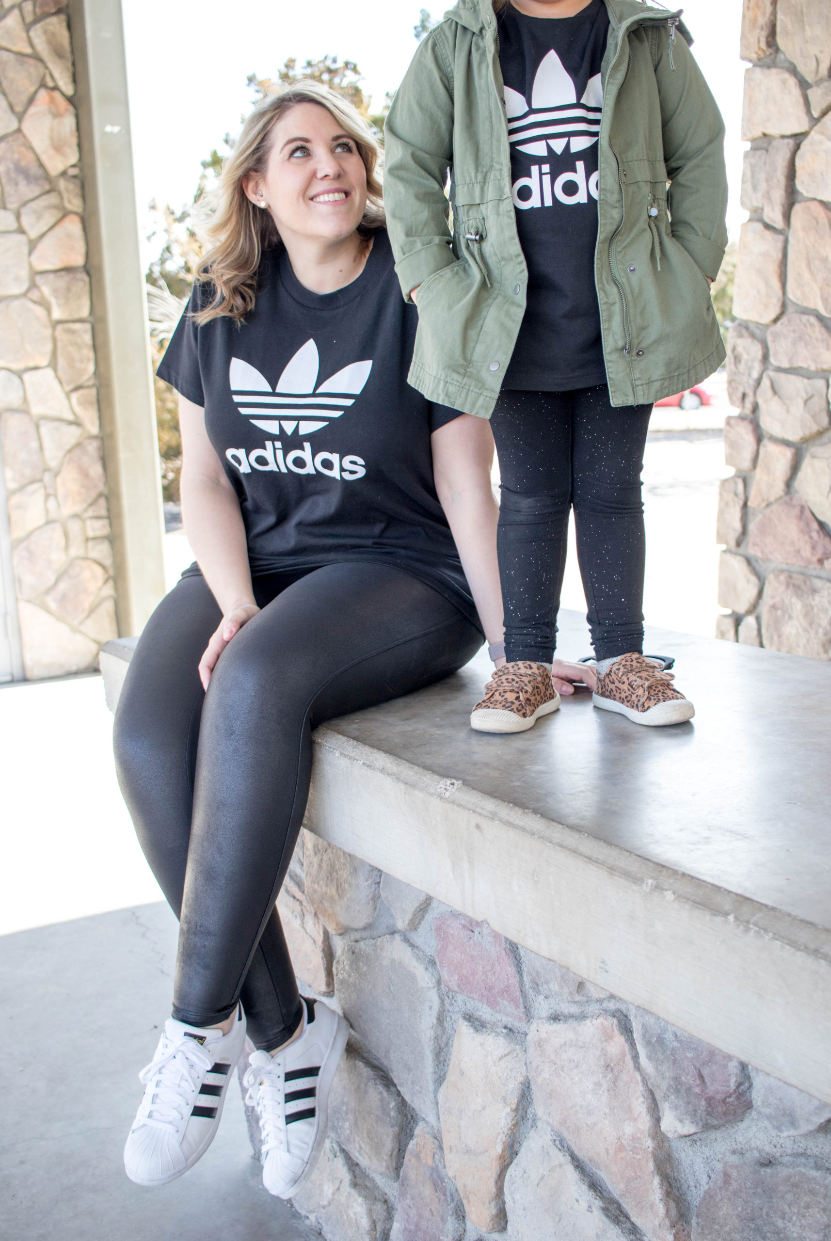 mommy and me adidas outfit