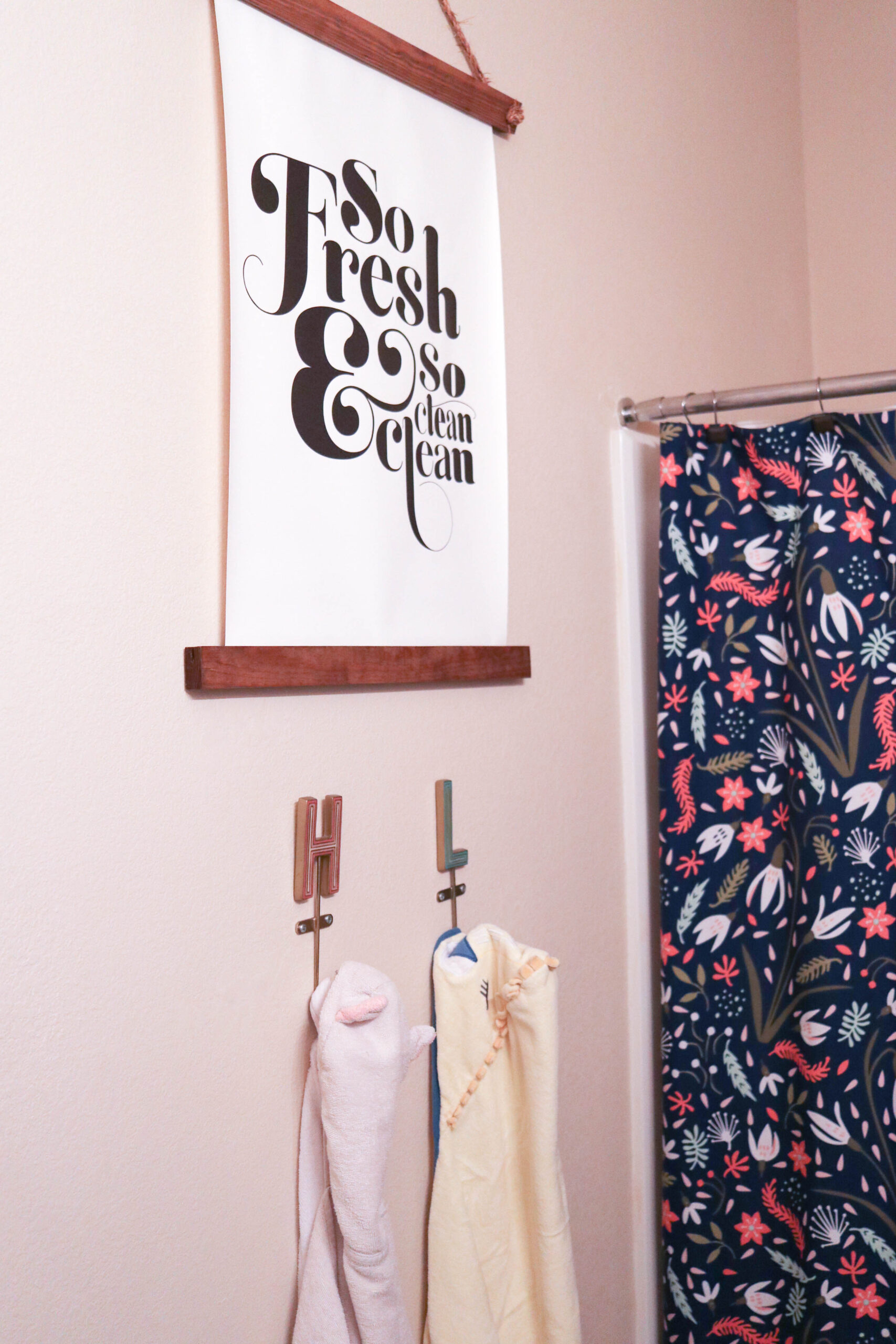 Guest Bathroom Details — Blushing Boho