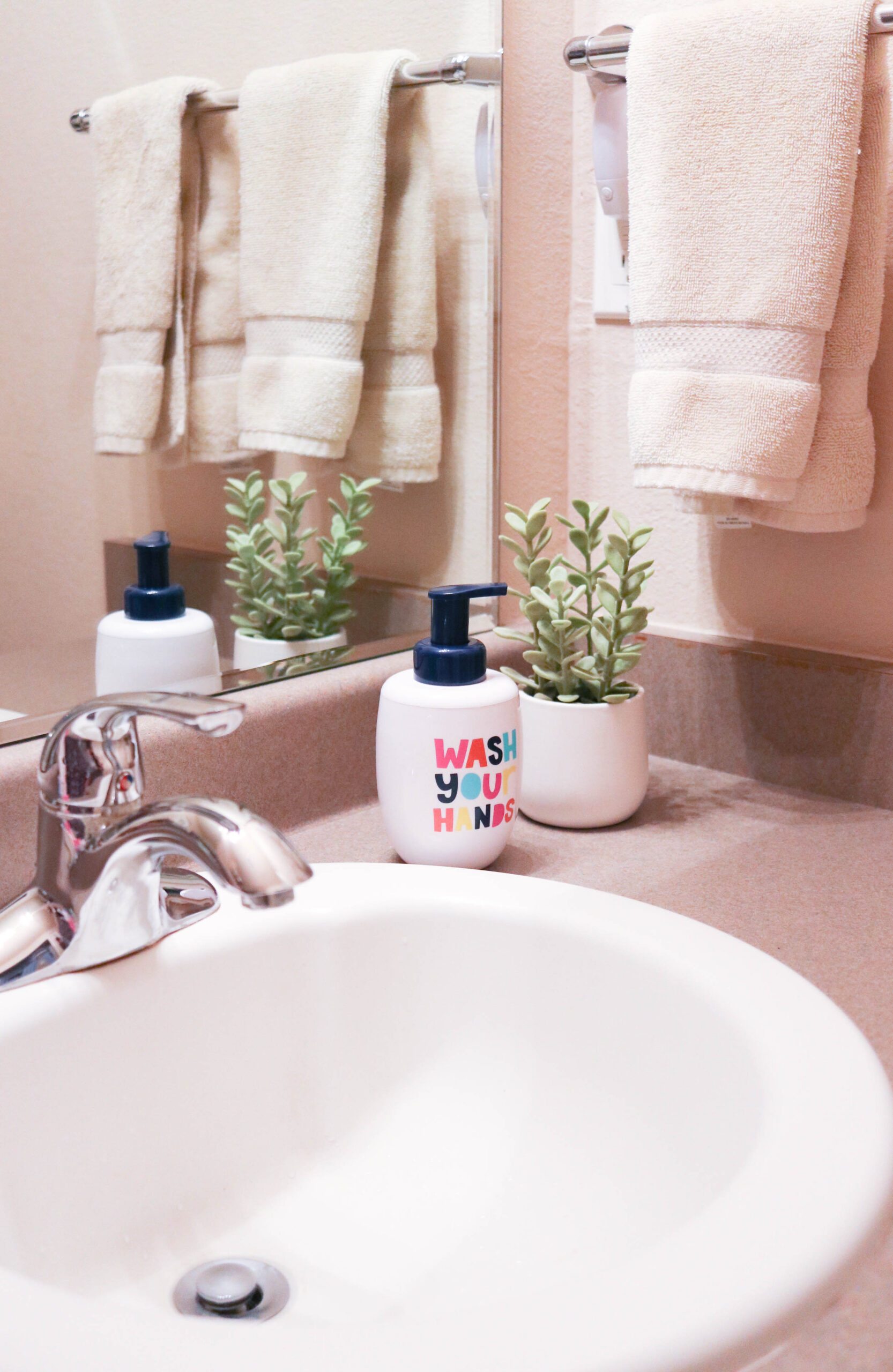 Guest Bathroom Details — Blushing Boho