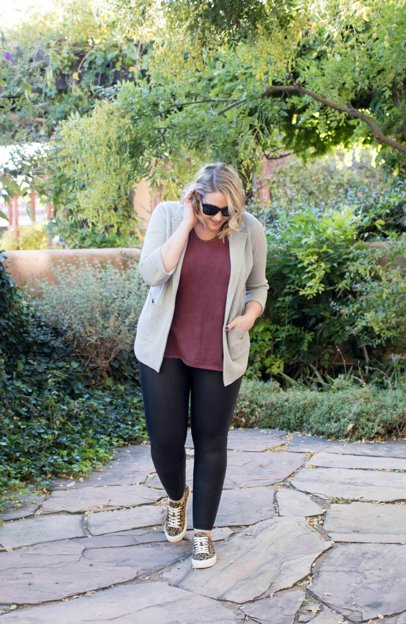 spanx-leggings-outfit-fall - By Lauren M