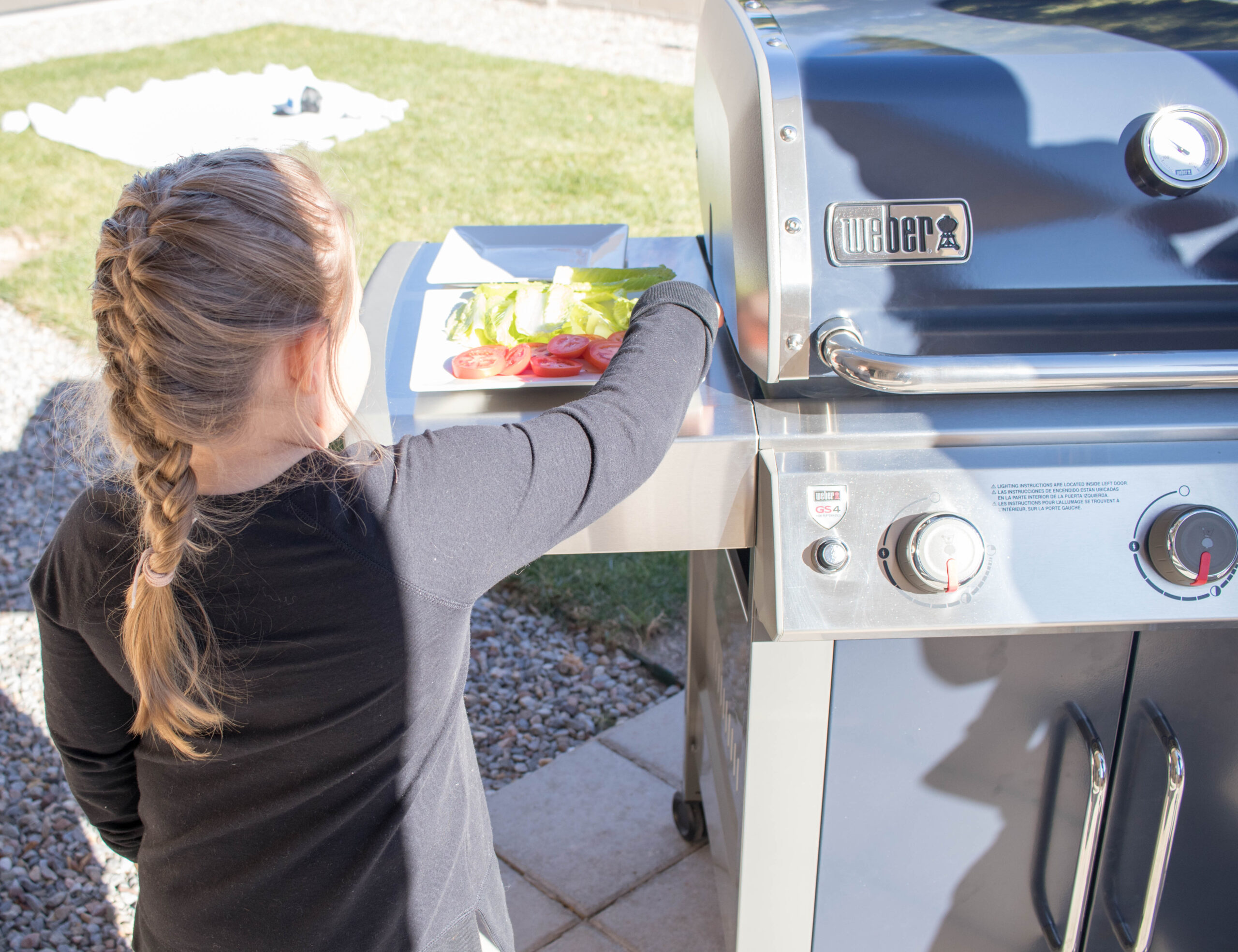 tailgating at home with kids #stayhome #athomeactivities #grilling