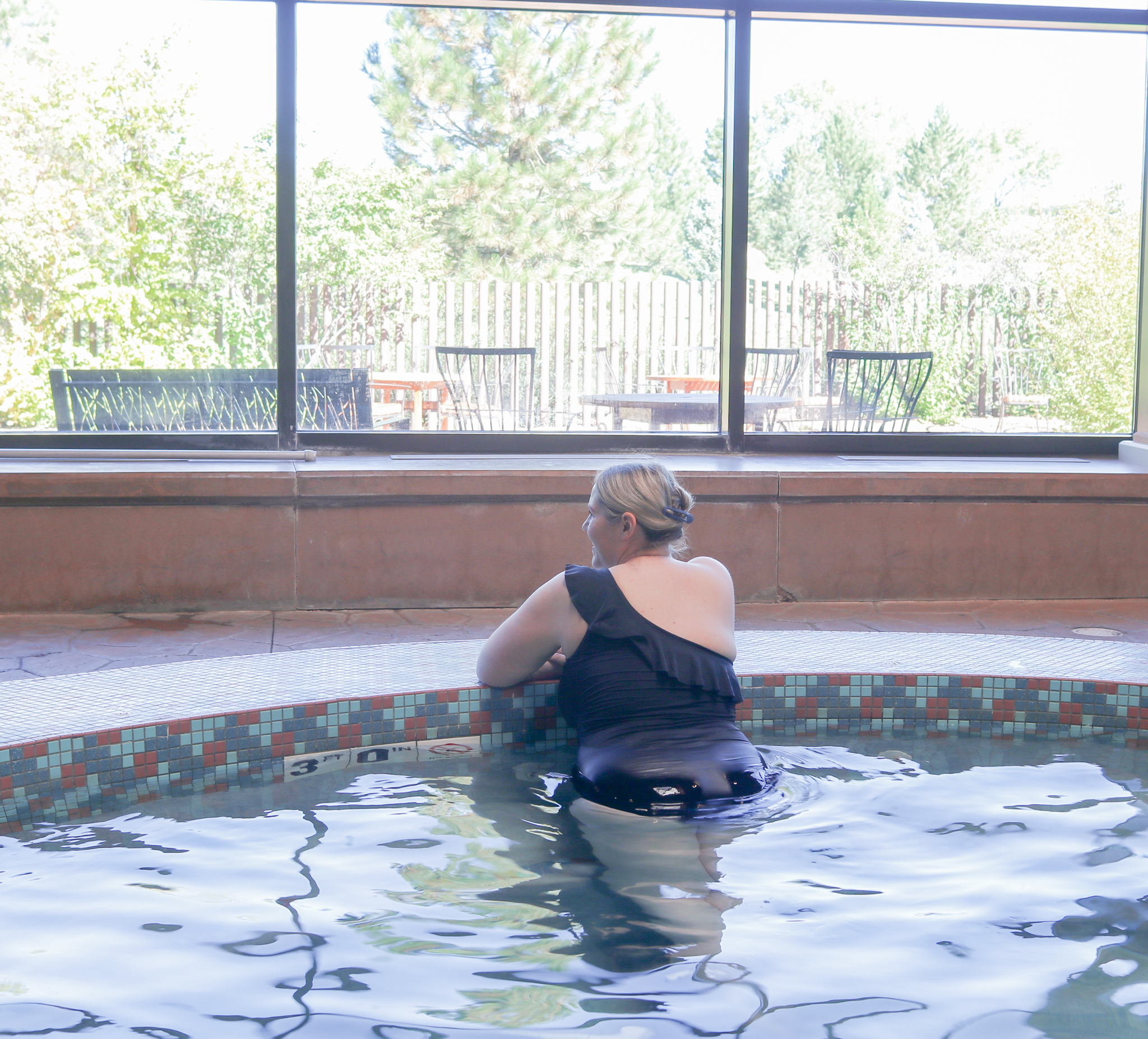 indoor hot tub and pool sky ute casino and resort