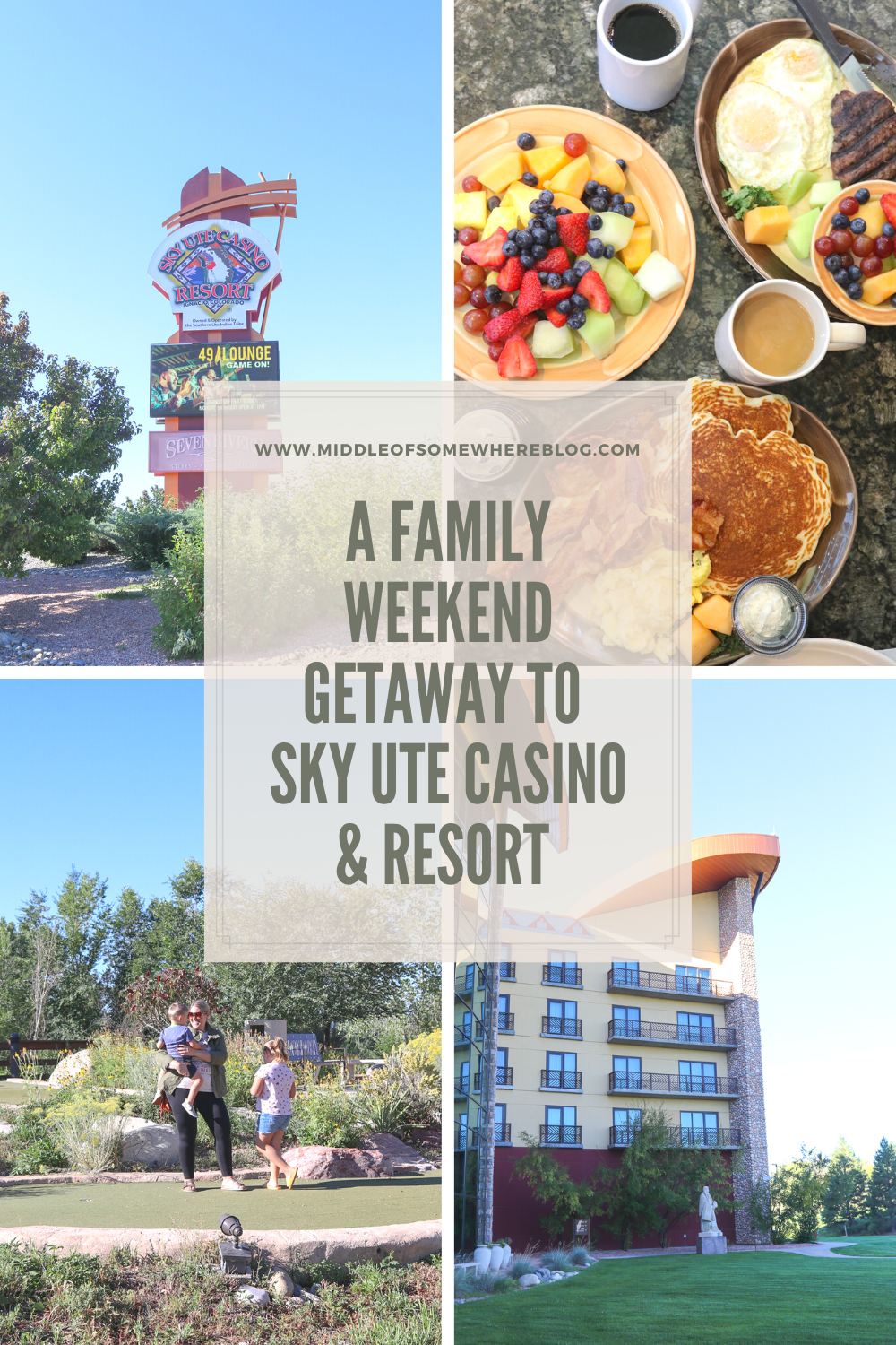 Family weekend getaway to sky ute casino #skyute #explorecolorado