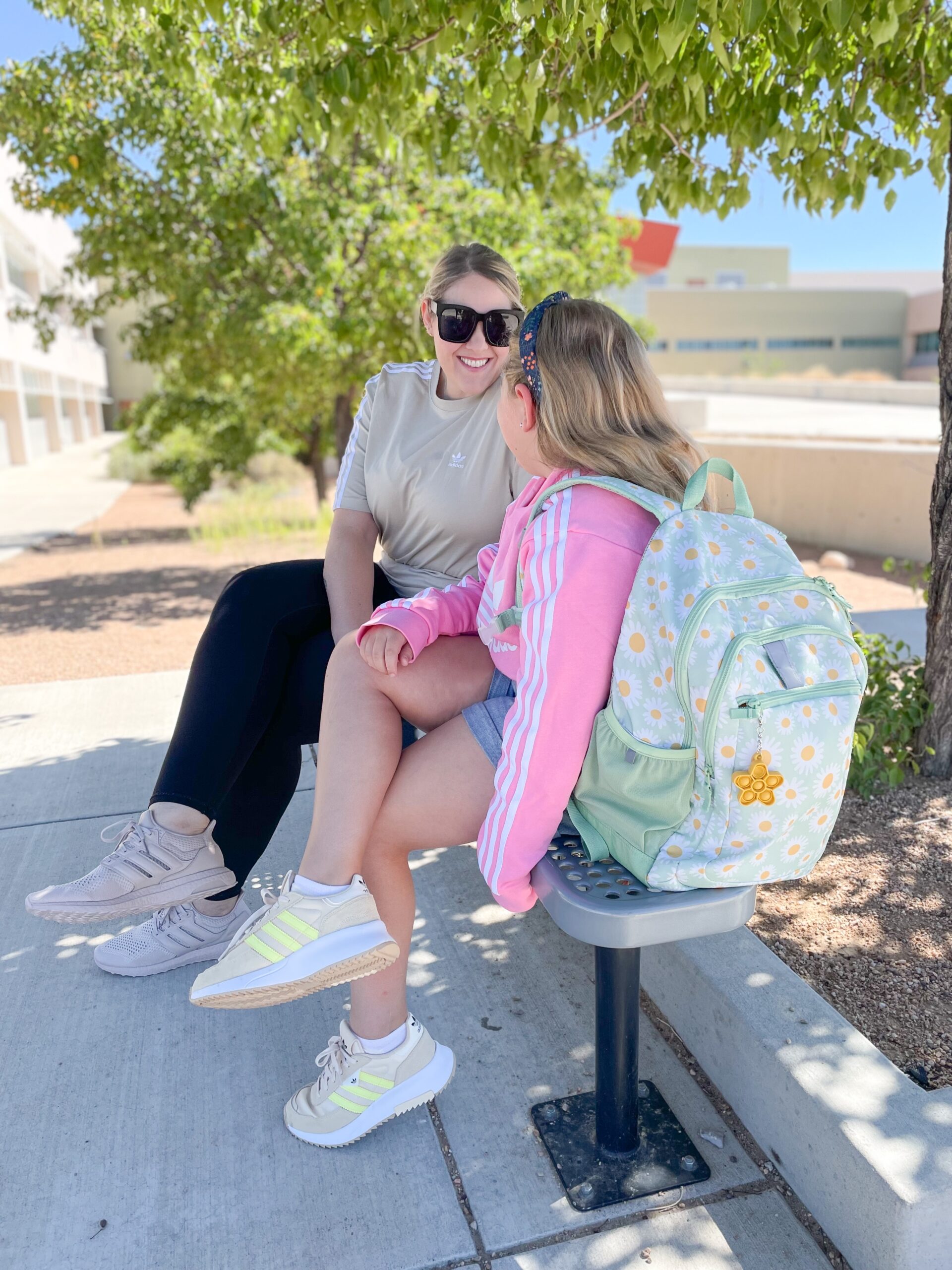 mom and me adidas outfit for back to school #adidaspartner #adidasoutfit