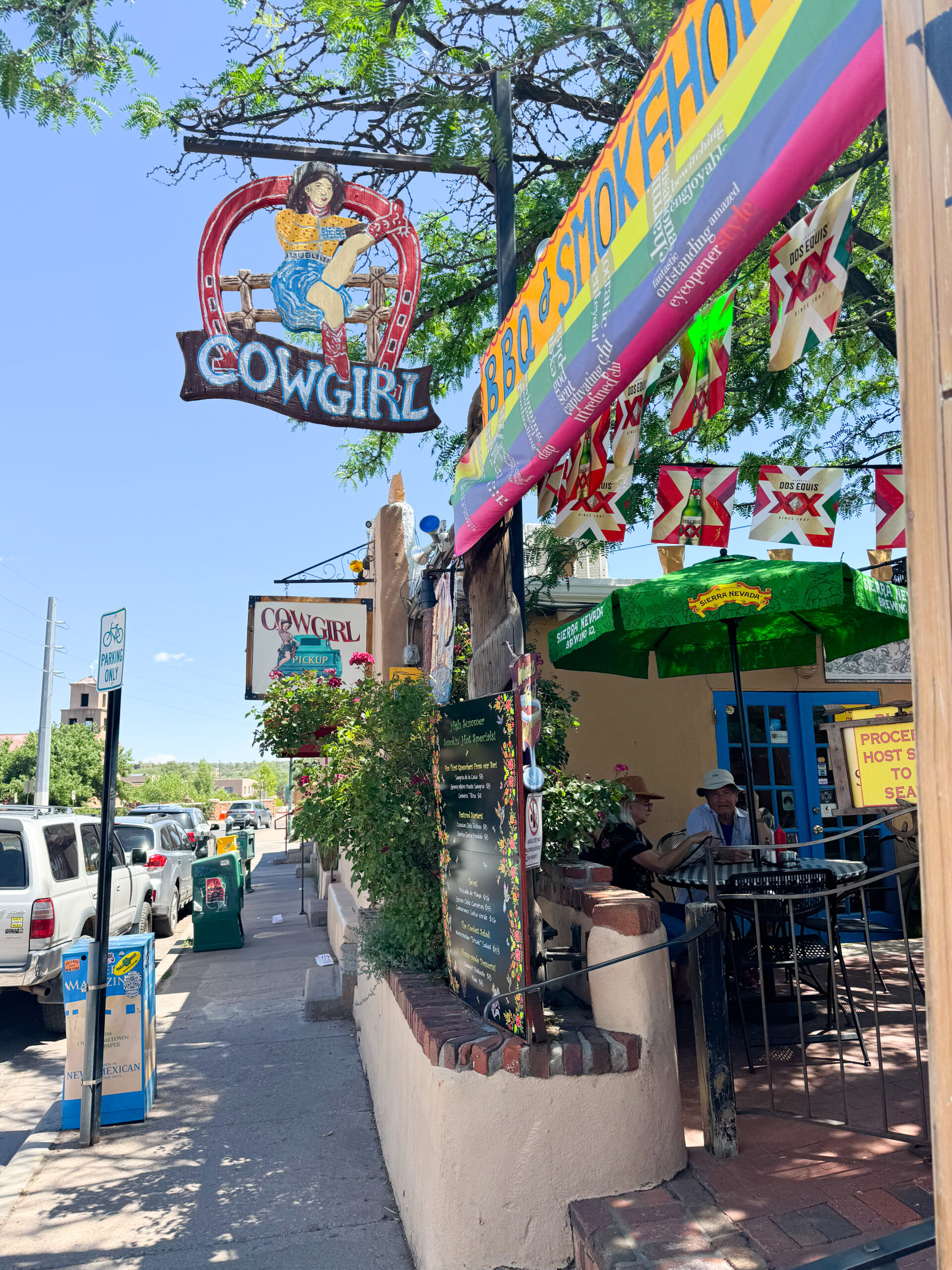 cowgirl Santa Fe, where to eat Santa Fe 