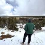 spring break trip to Colorado, Mesa Verde national park view